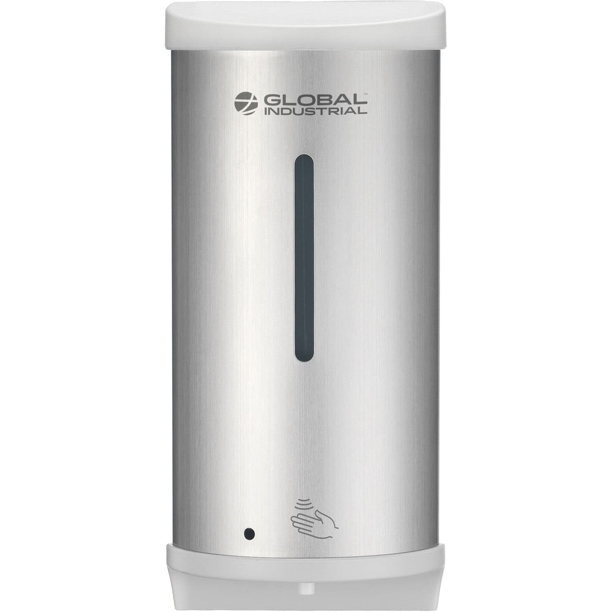 Automatic Foam Hand Sanitizer/Soap Dispenser by Global Industrial – Stainless Steel, Silver, Model HK-MSD21