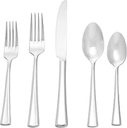 Oneida Noble 20 Piece Everyday Flatware Set, Service for 4, 18/0 Stainless Steel
