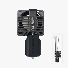 3DTOOLS Bamboo LAB Hardened Steel Complete Hotend Kits with Fan for Bambu LAB X1,X1C 3D Printer 0.4MM Nozzle