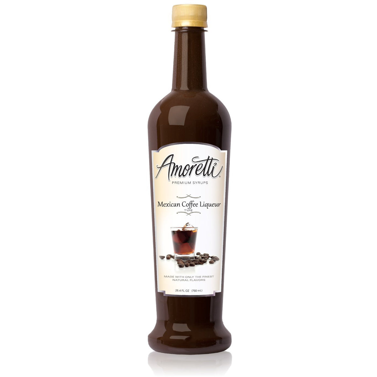 Amoretti Mexican Coffee Liqueur / 25.4 Ounce (Pack of 1) / 1 Syrups