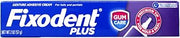 Fixodent Plus Denture Adhesive Cream Food Barrier 2 Ounce