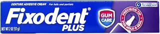 Fixodent Plus Denture Adhesive Cream Food Barrier 2 Ounce