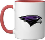 Bloomfield Hills Black Hawks Ceramic Mug, Red/White, 11oz