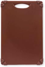 TableCraft Products CBG1218ABR Cutting Board,"Grippy", 12" x 18" x 1/2", Color Coded Brown