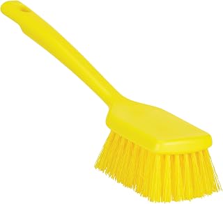 Remco - A Vikan Company ColorCore 12" Short Handle Scrubbing Brush, Stiff
