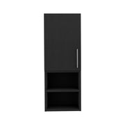Madrid Medicine Cabinet by Tuhome – Small, Engineered Wood, Black, Model MLW7949