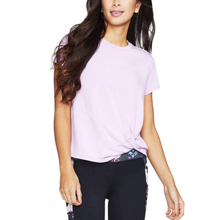 Ladies' Wellness Knot Tee (Lilac by Skechers – XX-Large, Cotton, Lilac