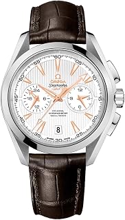 Omega Seamaster Aqua Terra Steel Men's Watch w/Brown Crocodile Leather Strap 231.13.43.52.02.001