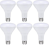 Satco S11472, BR30 LED Flood Light Bulbs, 4000K, 6-Pack, Replacement Bulb
