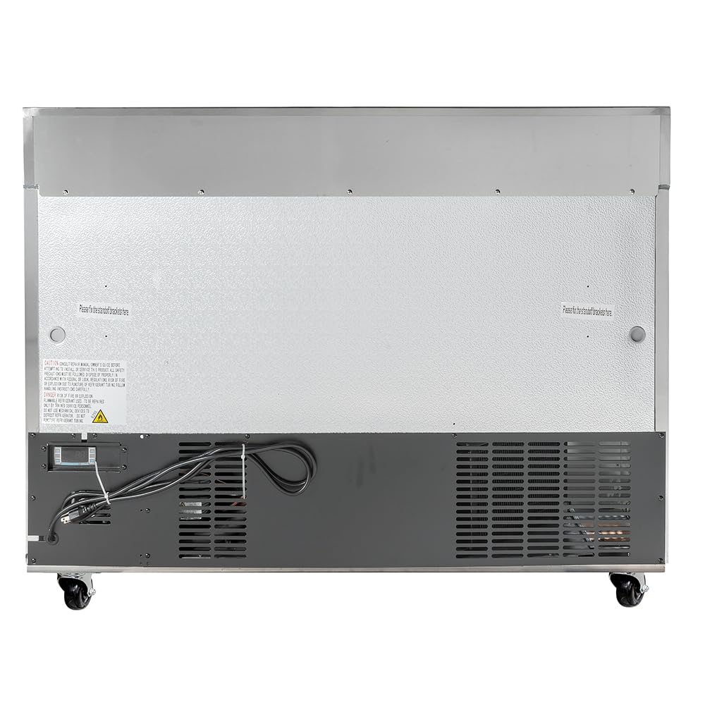 47 1/4" Worktop Refrigerator by MOTAK – 50.39x32.68x42.52, In Description, Check Images, Model MWR-48-X