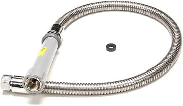 T&S Brass B-0032-H Hose, 32-Inch Flexible Stainless Steel