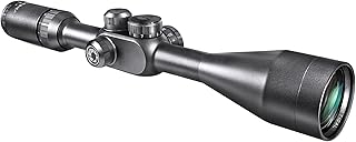 Barska 6-20x50mm Rifle Scope with First Focal Plane Illuminated Mil-Dot Reticle, Side Parallax Adjustment, Multicoated Optics, Waterproof and Fogproof