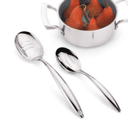 Mini Tempo Slotted Spoon by Cuisipro – Medium, Stainless Steel, Silver, Model CSP-7112281
