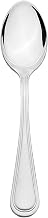 Thunder Group SLGD002 Teaspoon, 5.91", 18/0 Stainless Steel, Mirror-Finish, Legend, Pack of 12
