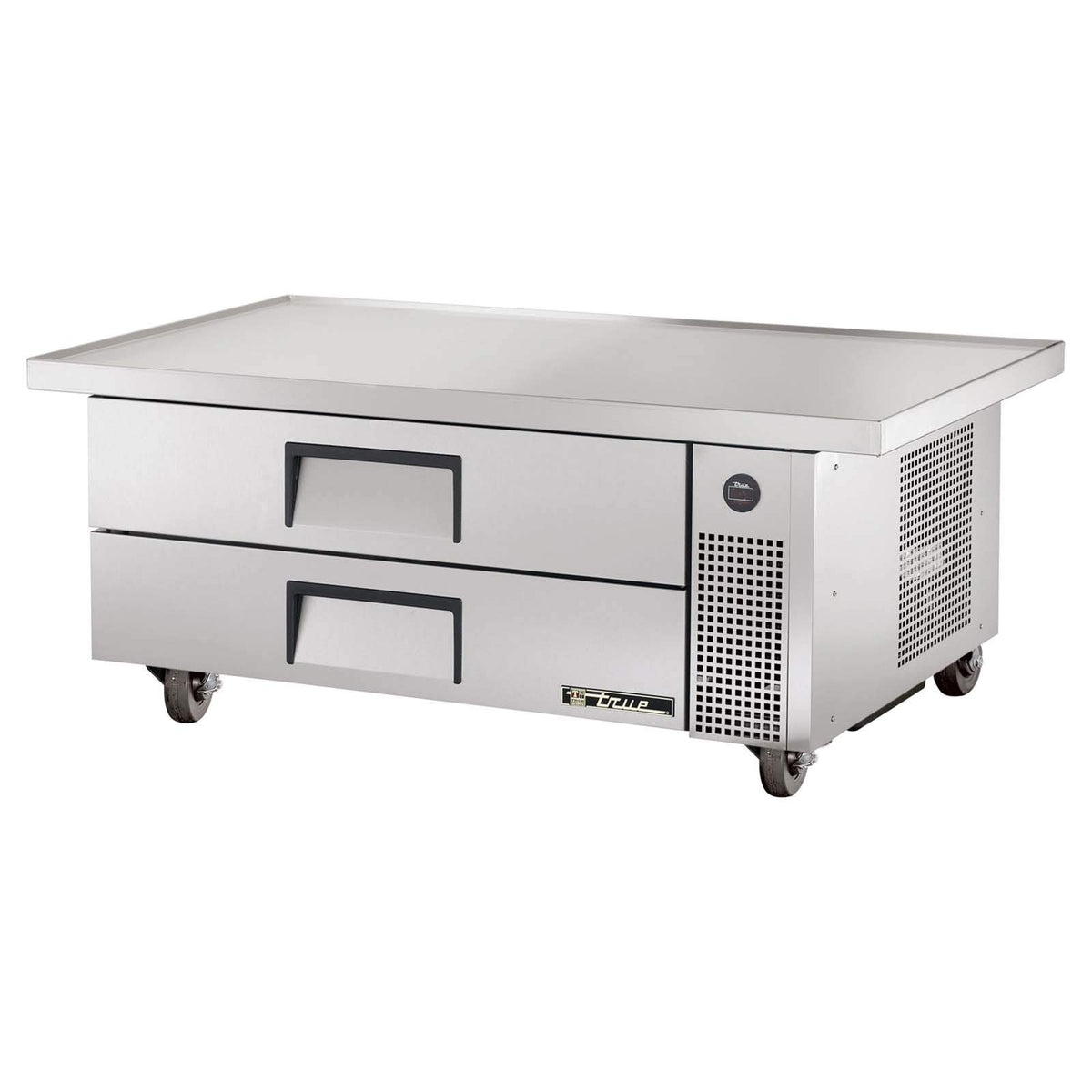 S/S 60"W 2-Drawer Refrigerated Chef Base by TRUE – Stainless Steel, Silver, Model TRCB-52-60-HC