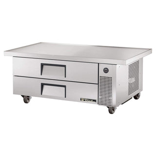 S/S 60"W 2-Drawer Refrigerated Chef Base by TRUE – Stainless Steel, Silver, Model TRCB-52-60-HC