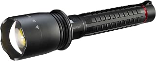 Coast XP80R 15000 Lumen Rechargeable Dual-Power LED Flashlight with POWERiQ Real-TIME Display, 5 Light Modes, Ultra View Flood Beam, Push/Pull Focus, 12.2" Long, 2.18 lbs.