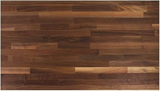 John Boos WALKCT-BL7227-V Blended Walnut Counter Top with Varnique Finish, 1.5" Thickness, 72" x 27"