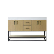 Caroline Bathroom Vanity Honey Brown by Lighting Design – Wood, Honey Brown, Model 5608119