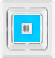 Broan-NuTone FG800RGBS Genuine Replacement Cover (Bath Fan Not Included) with ChromaComfort LED Light and Sensonic Bluetooth Speaker, Fits Select Bathroom Fan Models