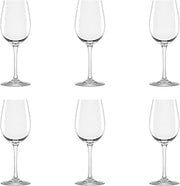 10 Strawberry Street Vail Glassware, White Wine Glass, Set of 6