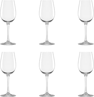 10 Strawberry Street Vail Glassware, White Wine Glass, Set of 6