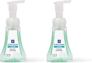 Medline Spectrum Foaming Hand Soap, Pump Bottle, 7.5 oz, 1 Each (Pack of 2)