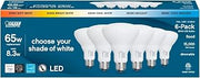 Feit Electric LED 5-Color Choice - BR30 65W Equivalent - 750 Lumen, 2700K Soft Whit, 3000K Bright White, 4000K Cool White, 5000K Daylight and 6500K Cool Daylight