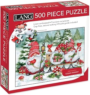 Lang, Holiday Gnomes 500 Piece Puzzle