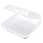 Snap It Foam Container by Genpak – One Size, Foam, White, Pack of 200, Model SN240