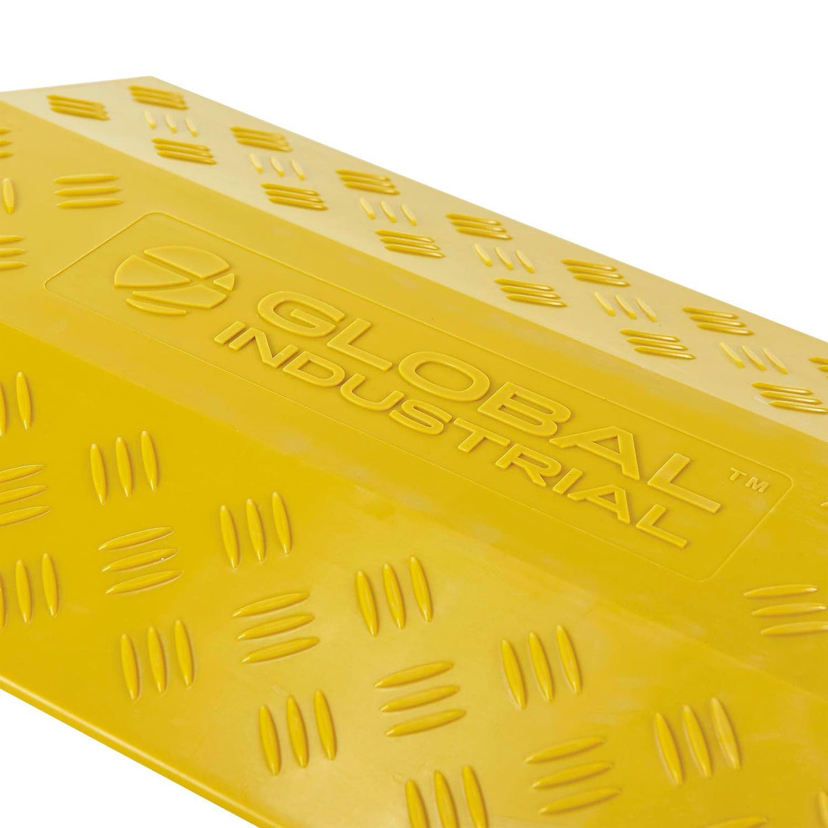 1-Channel Drop Over Cable Protector by Global Industrial – Polyvinyl Chloride, Yellow, Model TSH30109OR