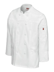 Red Kap Medium / White / Deluxe Airflow Chef Coat Chef Jackets