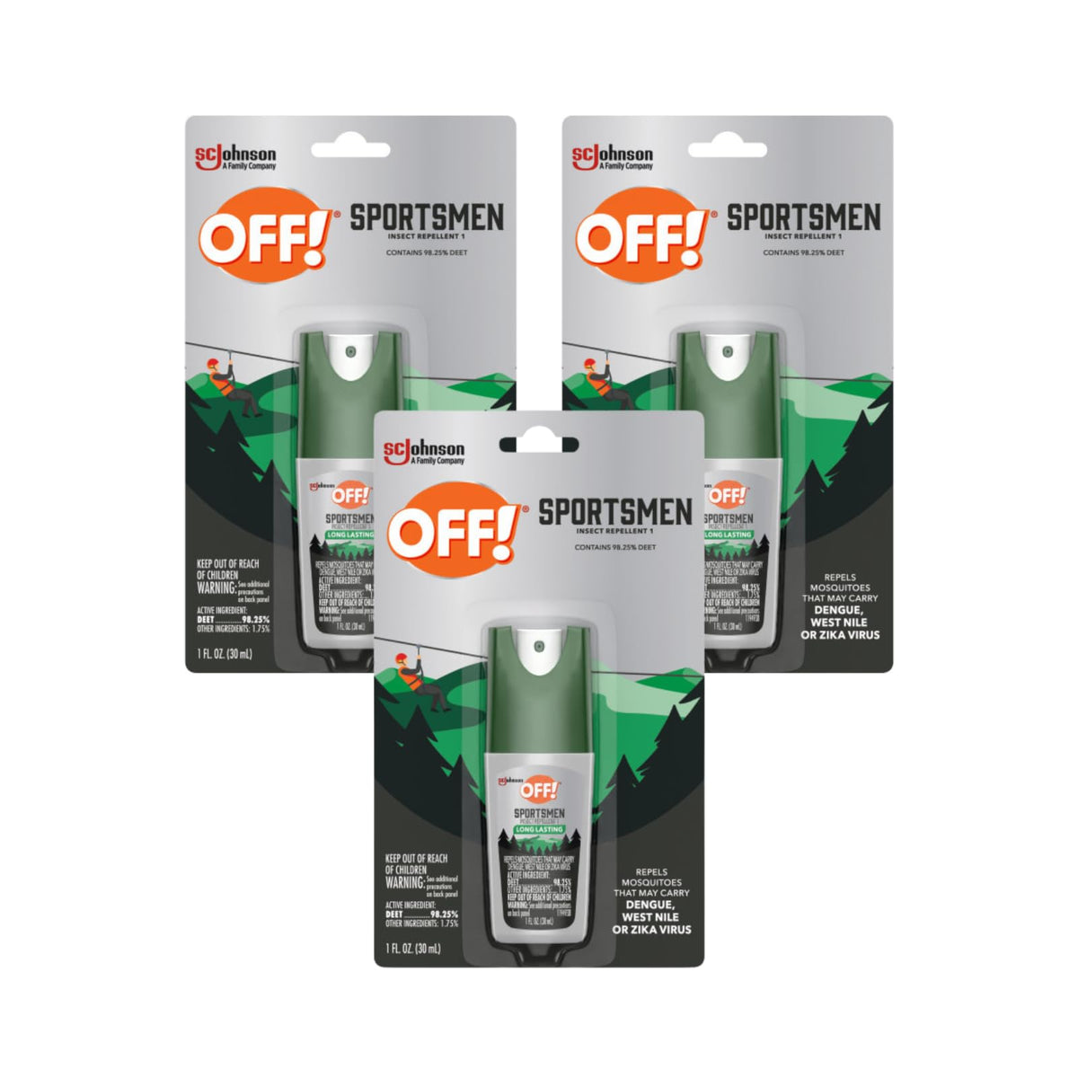 Deep Woods Insect Spray 1 Ounce (Pack of 3) by OFF! – Model 01849