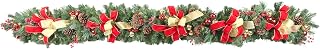 Creative Displays 9' Holiday Garland with Ornaments, Pinecones and Bows
