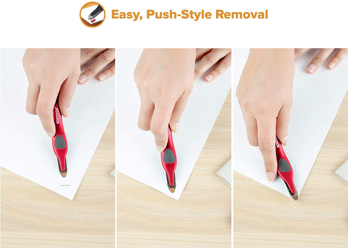 Bostitch Red / 3 / 3 Pack Staple Removers