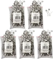 Safety Pins 2", 144 Per Pack, 5 Packs