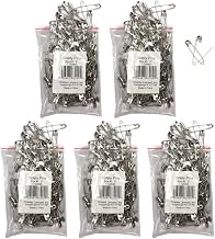Safety Pins 2", 144 Per Pack, 5 Packs