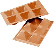 Silikomart Silicone Classic Collection Mold Shapes, Pyramid, Large