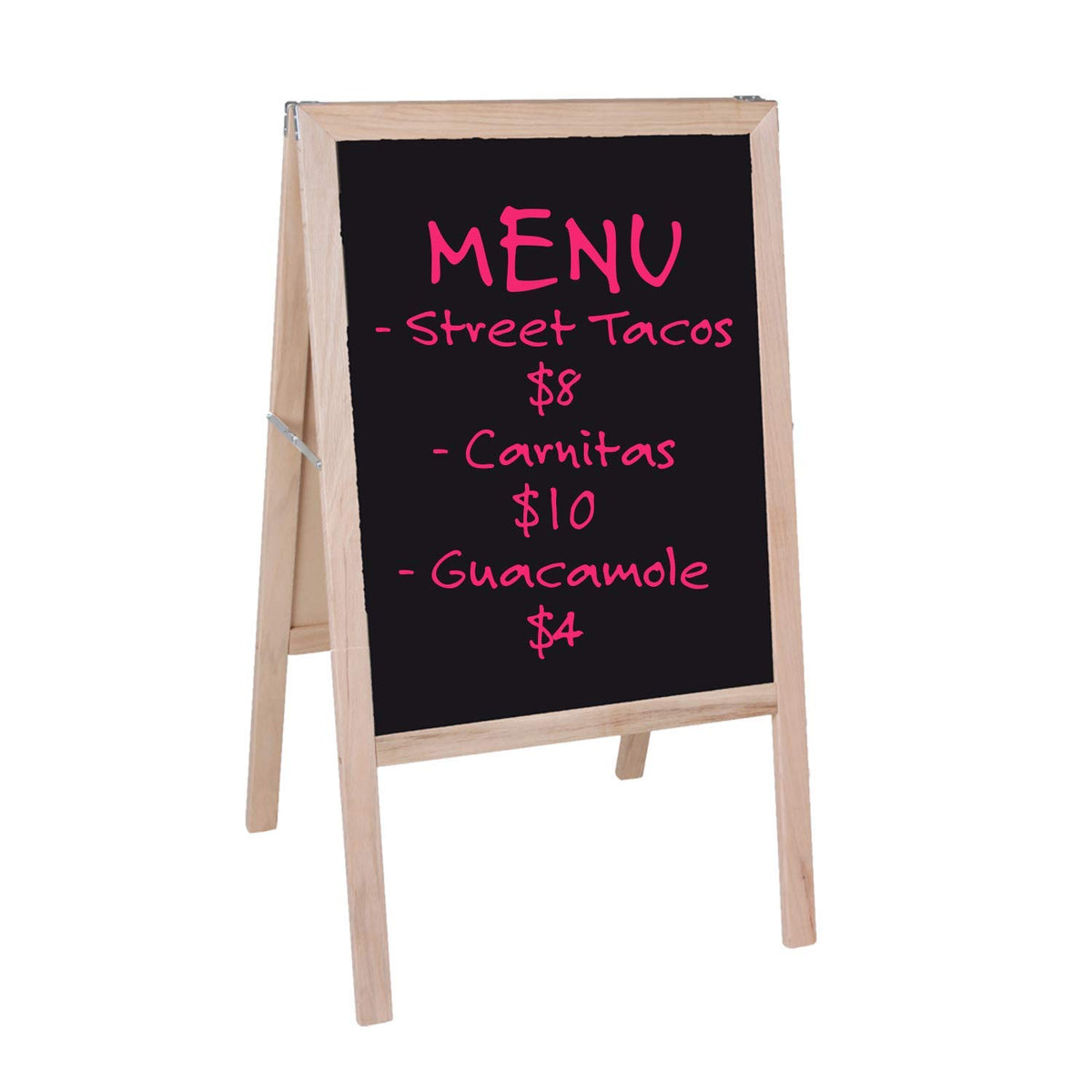 Flipside Products Natural Hardwood / 1 / Black Dry Erase/Black Dry Erase Easels