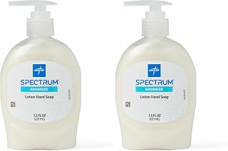Medline Spectrum Lotion Hand Soap, Pump Bottle, 7.5 oz, 1 Each (Pack of 2)