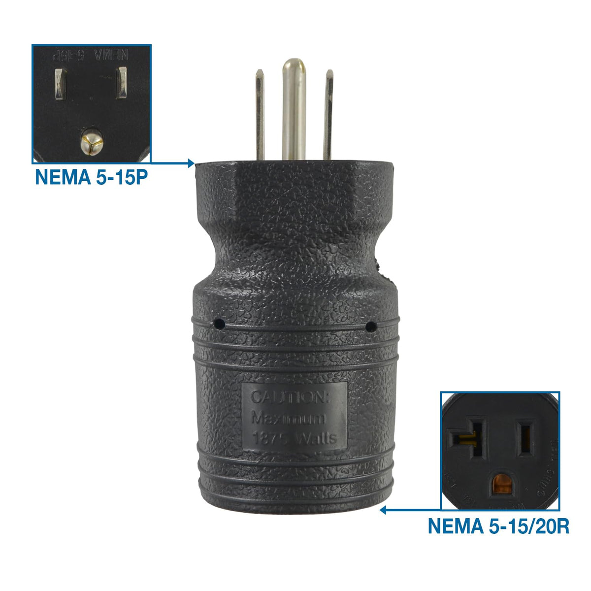 Conntek 1/PK / 1 - Pack / Black Adapters