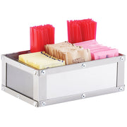 Urban Packet and Condiment Organizer by CAL-MIL – stainless steel, Model 3398-55