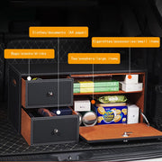 Car Trunk Organizer for iti G37 Sedan 2007-2013 Large Capacity Multifunctional Storage Box Waterproof Storage Bag Drawer Storage Box with Password Lock by WMJFG – Model