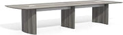 Safco Products Medina Table, 14', Gray Steel