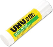 Saunders UHU Glue Stick, 0.29 oz., White (99646)