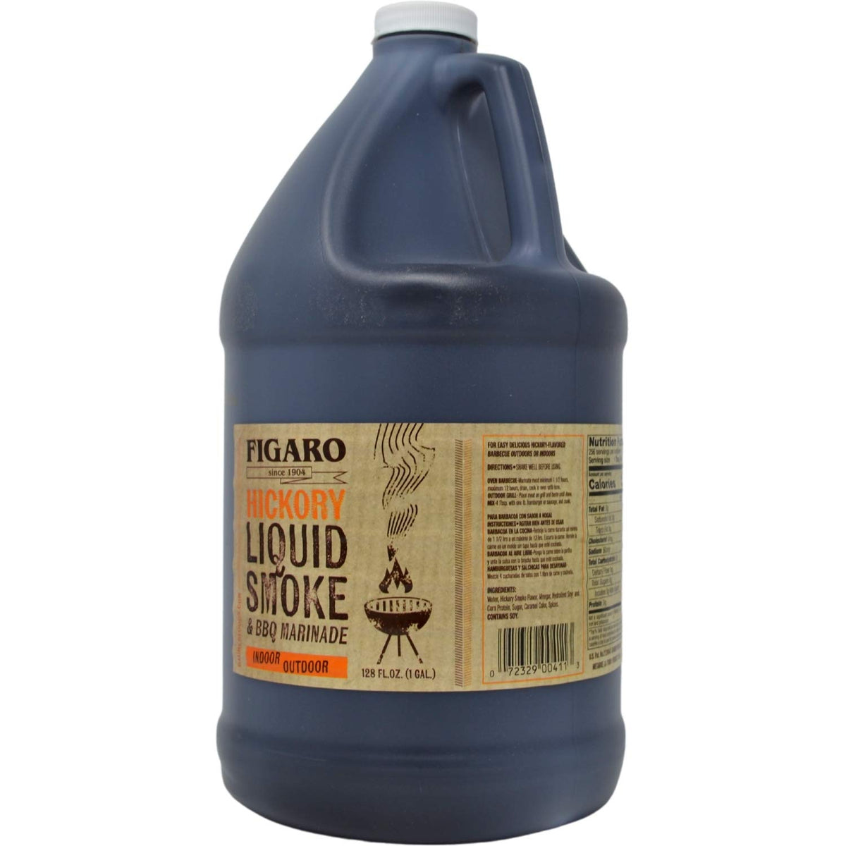 Hickory Liquid Smoke and Marinade (1 Gallon) by Figaro – 1 Gallon