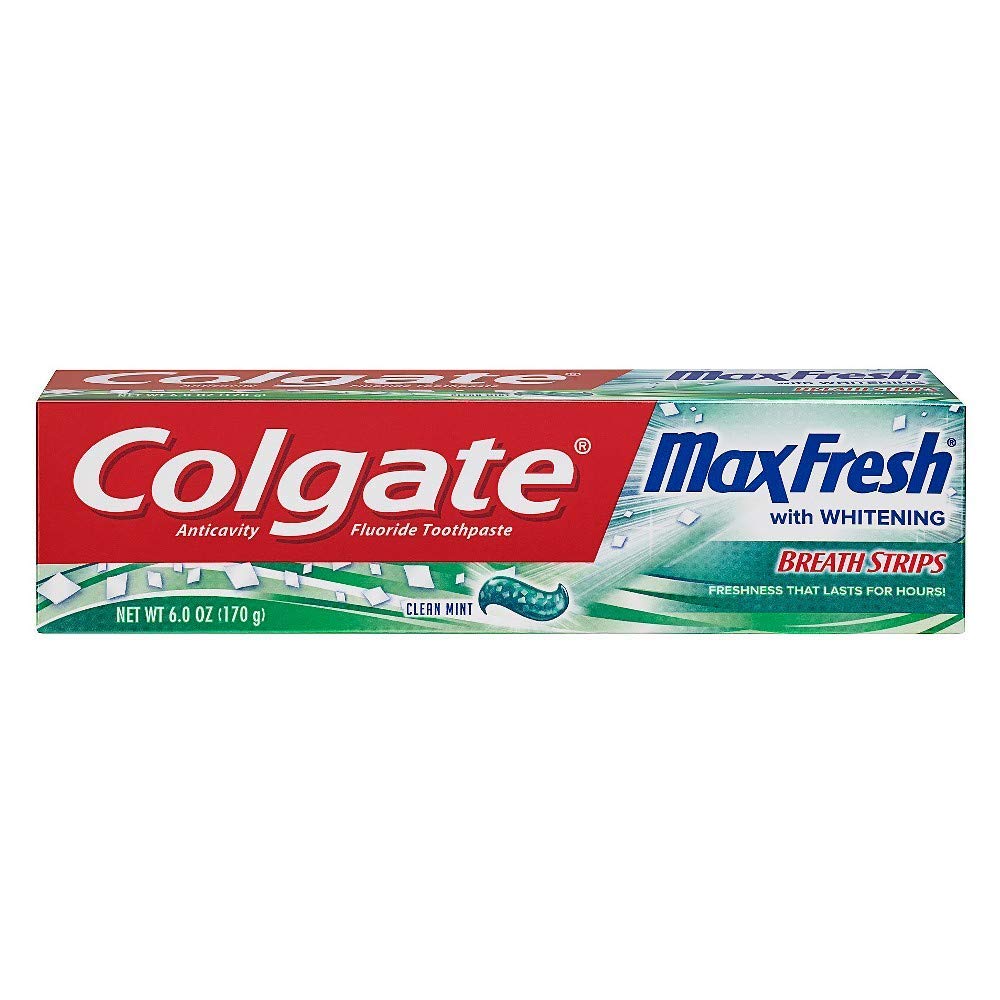 Colgate Clean Mint / 6 Ounce (Pack of 4) / 4 Toothpaste
