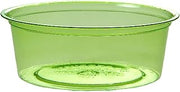 ECO PRODUCTS Compostable 2oz Portion Cups, Case of 2000, Clear Green Renewable Plant-Based PLA Plastic, Veridian Cold Food Containers, Lid Sold Separately, Disposable, ASTM Compliant, BPI-Certified