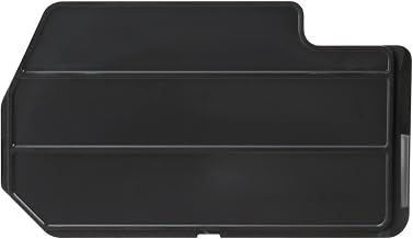 Akro-Mils 40321 Plastic Length Dividers for AkroBins Stackable Storage Bins Model 30320, Custom Storage Inserts for Tools, Crafts & Supplies, 7-Pack, Black