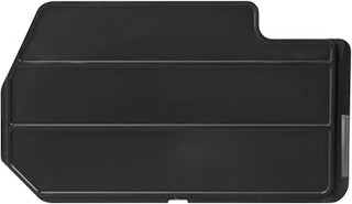Akro-Mils 40321 Plastic Length Dividers for AkroBins Stackable Storage Bins Model 30320, Custom Storage Inserts for Tools, Crafts & Supplies, 7-Pack, Black